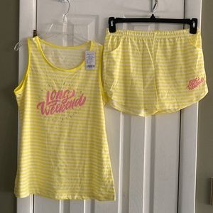 COZCHIQUE BIG GIRLS PAJAMA SHORT SETS SIZE 18 NWT